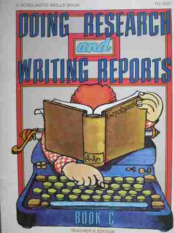 (image for) Doing Research & Writing Reports Book C TE (TE)(P) by Coleman
