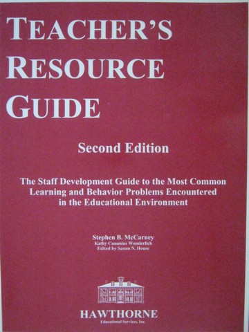 Teacher's Resource Guide 2nd Edition (P) by McCarney, (image for) Teacher's Resource Guide 2nd Edition (P) by McCarney,
