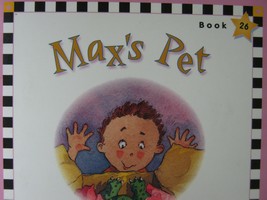 (image for) Phonics Readers Max's Pet (P) by Nancy Leber & Amy Levin