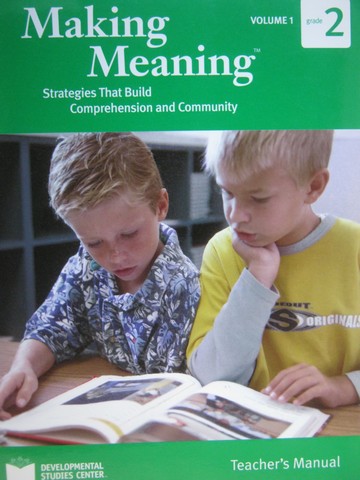 (image for) Making Meaning 2 Volume 1 TM (TE)(Spiral)