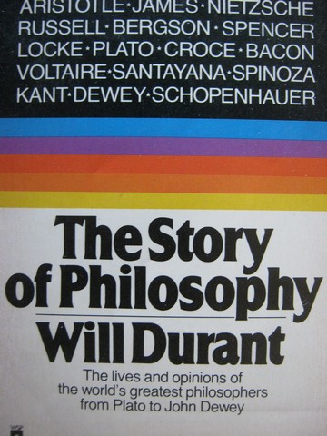 (image for) Story of Philosophy (P) by Will Durant