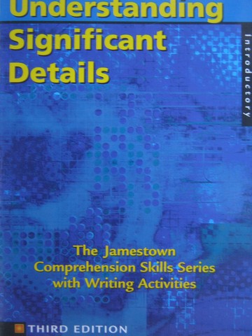 (image for) Understanding Significant Details 3rd Edition Introductory (P)