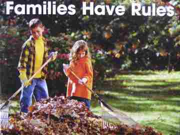 (image for) Early Explorers Families Have Rules (P) by Cynthia Swain