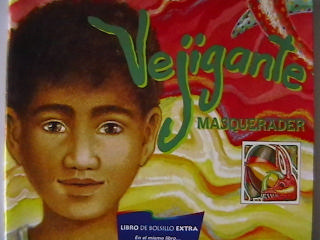 (image for) Libro de bolaillo Extra Vejigante Masquerader (P) by Delacre