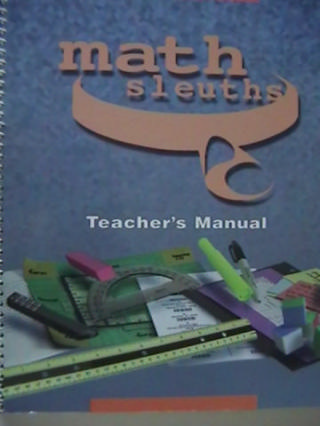 (image for) Math Sleuths Teacher's Manual (TE)(Spiral)