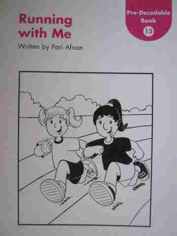 (image for) Kindergarten Pre-Decodable Book 13 Running with Me (P) by Pari Afnan