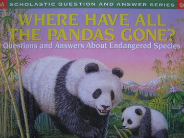 (image for) Where Have All The Pandas Gone? (P) by Melvin & Gilda Berger