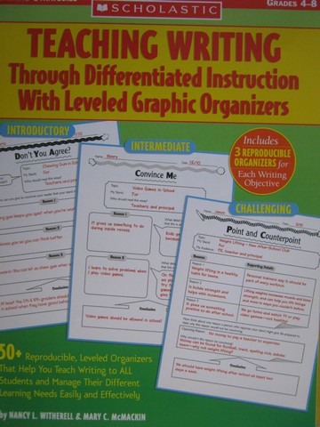 (image for) Teaching Writing through Differentiated Instruction (P)