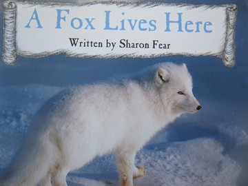 (image for) Ready Readers A Fox Lives Here (P) by Sharon Fear