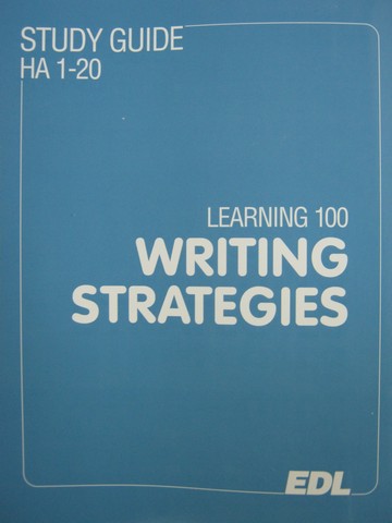 (image for) Writing Strategies Study Guide HA 1-20 (P)