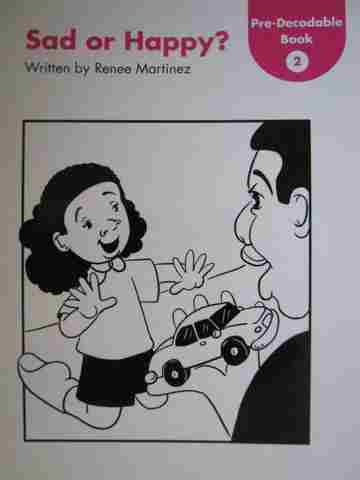 (image for) Kindergarten Pre-Decodable Book 2 Sad or Happy? (P) by Renee Martinez