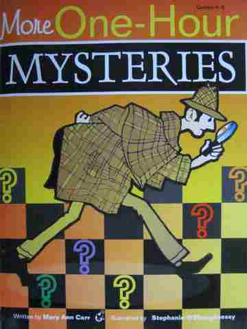 (image for) More One-Hour Mysteries Grades 4-8 (P) by Mary Ann Carr