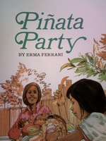 (image for) Bookmark Library Pinata Party (P) by Erma Ferrari