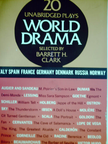 (image for) World Drama Volume 2 (P) by Barrett H Clark