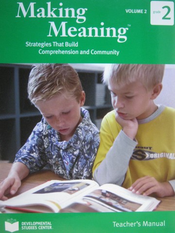 (image for) Making Meaning 2 Volume 2 TM (TE)(Spiral)