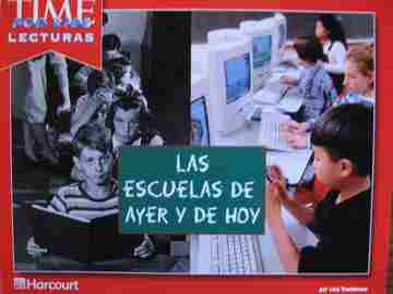 (image for) Time for Kids Lecturas K Las escuelas de ayer y de hoy (P) by Lisa Trumbauer
