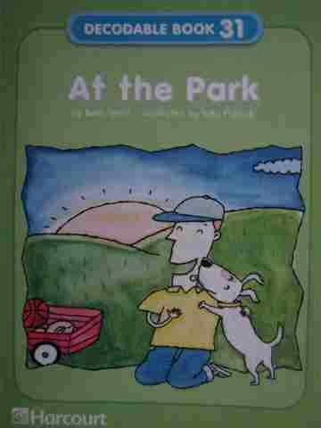(image for) Harcourt Decodable Book 31 At the Park (P) by Beth Terrill