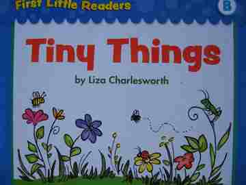 (image for) First Little Readers B Tiny Things (P) by Liza Charlesworth