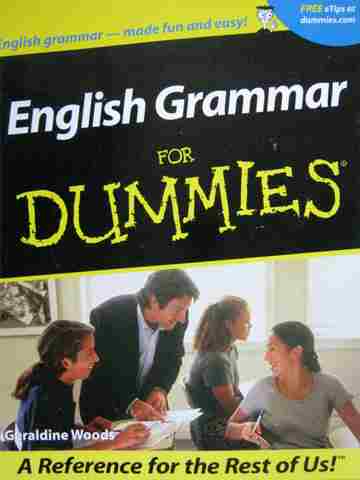 (image for) English Grammar for Dummies (P) by Geraldine Woods