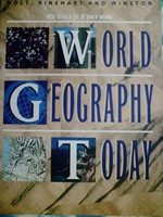 (image for) World Geography Today Revised Edition (H) by Sager & Helgren