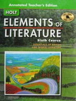 (image for) Elements of Literature 6th Course ATE (MO)(TE)(H) by Beers,