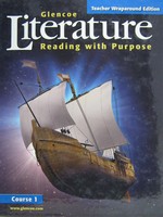 (image for) Glencoe Literature Reading with Purpose Course 1 TWE (TE)(H)