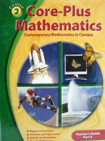 (image for) Core-Plus Mathematics Course 2 2nd Edition TG Part A (TE)(H)