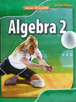 (image for) Algebra 2 TE (TE)(H) by Carter, Cuevas, Day, Malloy, Holliday,