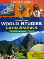 (image for) World Studies Latin America TE (TE)(H) by Jacobs & LeVasseur