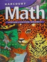 (image for) Harcourt Math 6 TE Volume 2 (TE)(H) by Maletsky, Andrews,