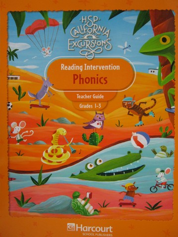 (image for) California Excursions 1-3 Phonics TG (CA)(TE)(Spiral)