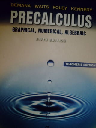 (image for) Precalculus Graphical Numerical Algebraic 5th Edition TE (H)