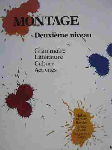 (image for) Montage Deuxieme niveau 2nd Edition (H) by Baker, Bleuze, Border, Grace,