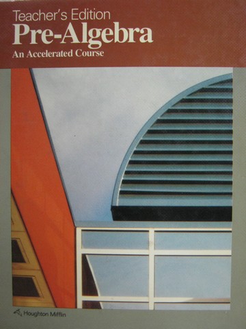 (image for) Pre-Algebra An Accelerated Course TE (TE)(H) by Dolciani