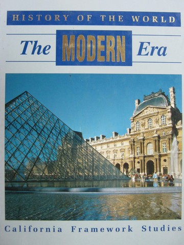(image for) History of the World the Modern Era California Framework (CA)(H)