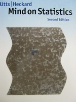 (image for) Mind on Statistics 2nd Edition (H) by Utts & Heckard