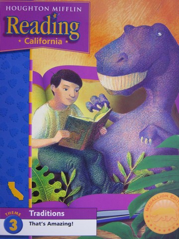 (image for) HM Reading 4 Theme 3 Medallion Edition TE (CA)(TE)(Spiral)