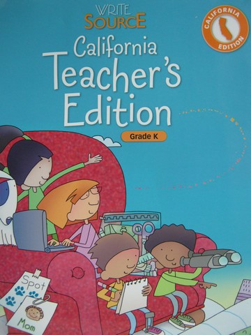 (image for) Write Source K California Edition TE (CA)(TE)(Spiral) by Kemper,