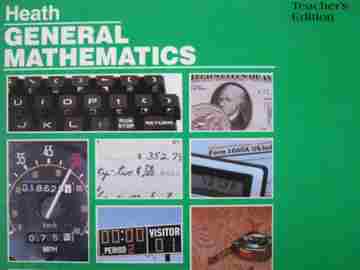 (image for) Heath General Mathematics TE (TE)(H) by Lowry, Ockenga, & Rucker