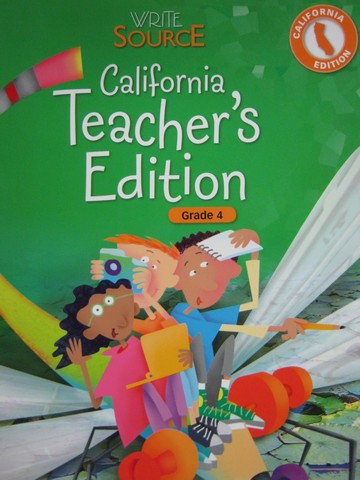 (image for) Write Source 4 California Edition TE (CA)(TE)(Spiral) by Kemper,