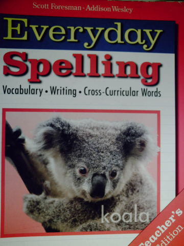 (image for) Everyday Spelling 6 TE (TE)(Spiral) by Beers, Cramer, Hammond,