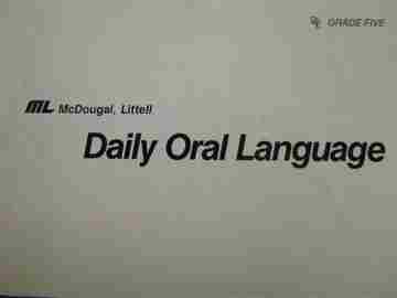 (image for) Daily Oral Language 5 TG (TE)(Wiro) by Vail & Papenfuss - Click Image to Close