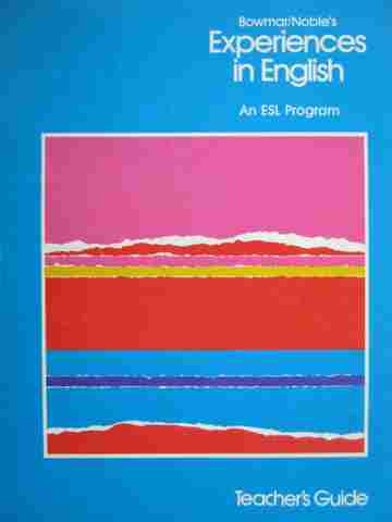 Experiences in English TG (TE)(Wiro) by John F Haskell & Lily Wong Fillmore (image for) Experiences in English TG (TE)(Wiro) by John F Haskell & Lily Wong Fillmore