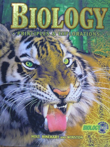 (image for) Biology Principles & Explorations (H) by Johnson & Raven