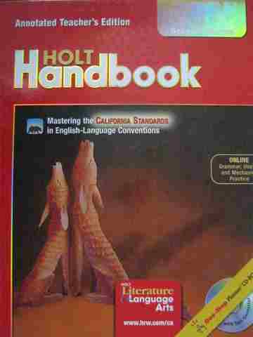(image for) Holt Handbook 2nd Course ATE (CA)(TE)(H) by John E Warriner