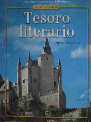 (image for) Tesoro literario Nivel Avanzado TAE (TE)(H) by Margaret Adey & Louis Albini