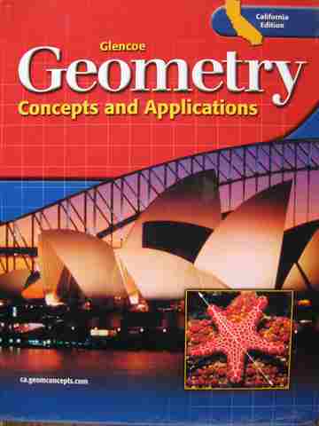 (image for) Geometry Concepts & Applications California Edition (CA)(H) by Cummins, etc.