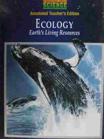 (image for) Ecology Earth's Living Resources ATE (TE)(H) by Maton, Hopkins, etc.