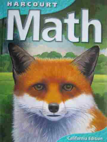 (image for) Harcourt Math 5 California Edition (CA)(H) by Andrews, Burton,