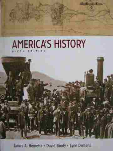 (image for) America's History 6th Edition (H) by Henretta, Brody, & Dumenil